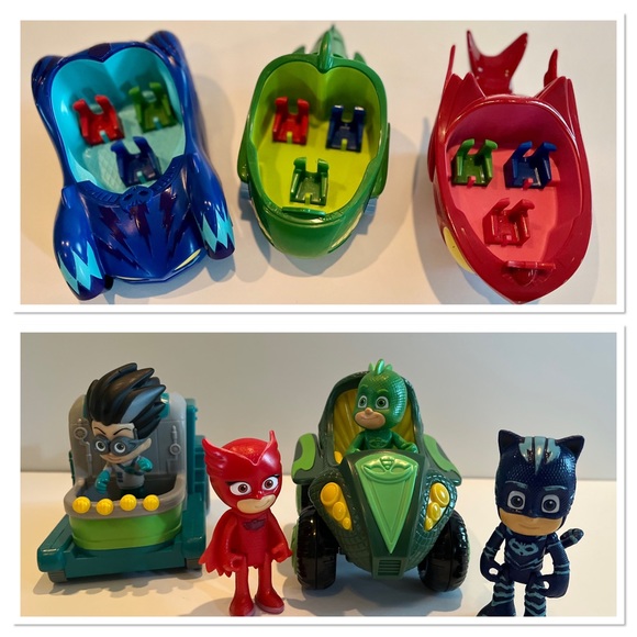 PJ Mask Hero & Villains & Their Rides - PJ Mask Lot - Picture 8 of 16